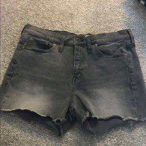 Madewell stretch denim shorts